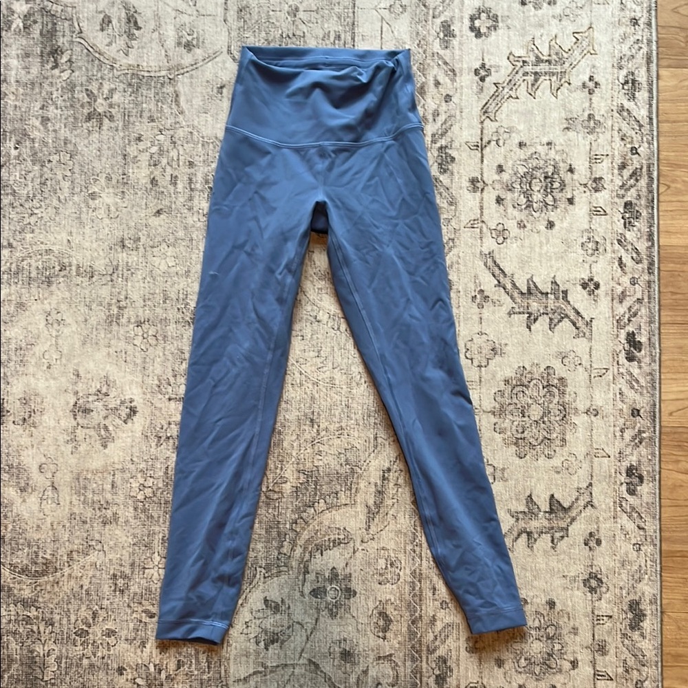 Blue Lululemon Leggings